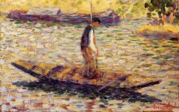 hombre del río 1884 Pinturas al óleo